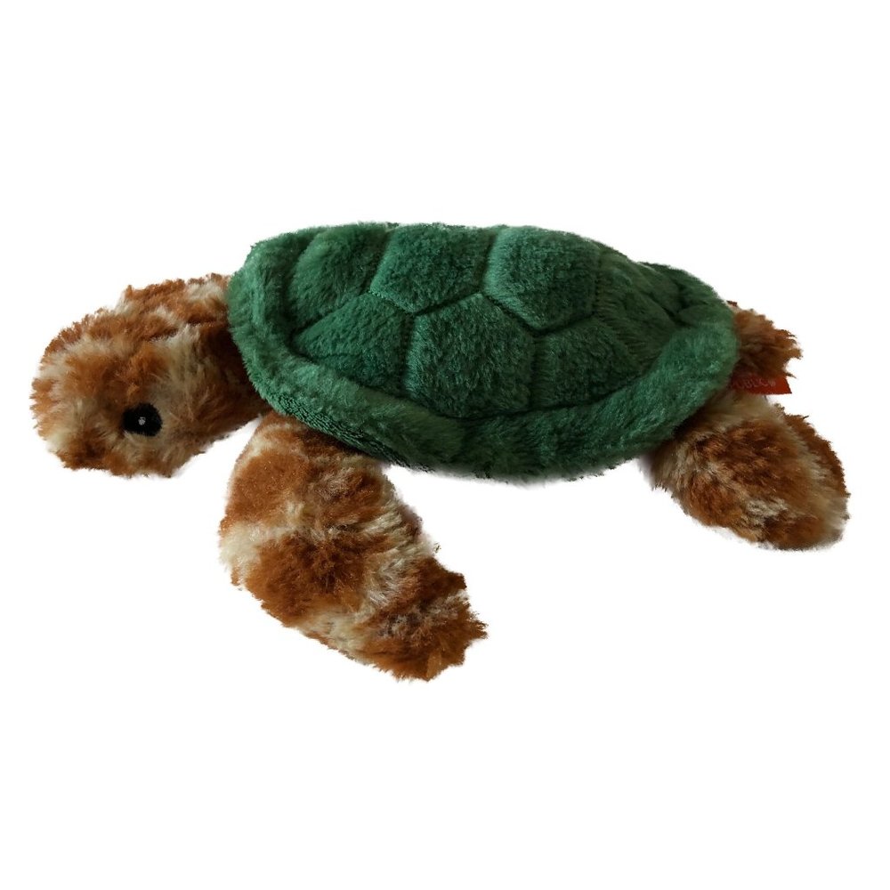 Wild Republic Turtle Plush Brown Green Sea Life Ocean Marine Life 8" - Picture 2 of 8
